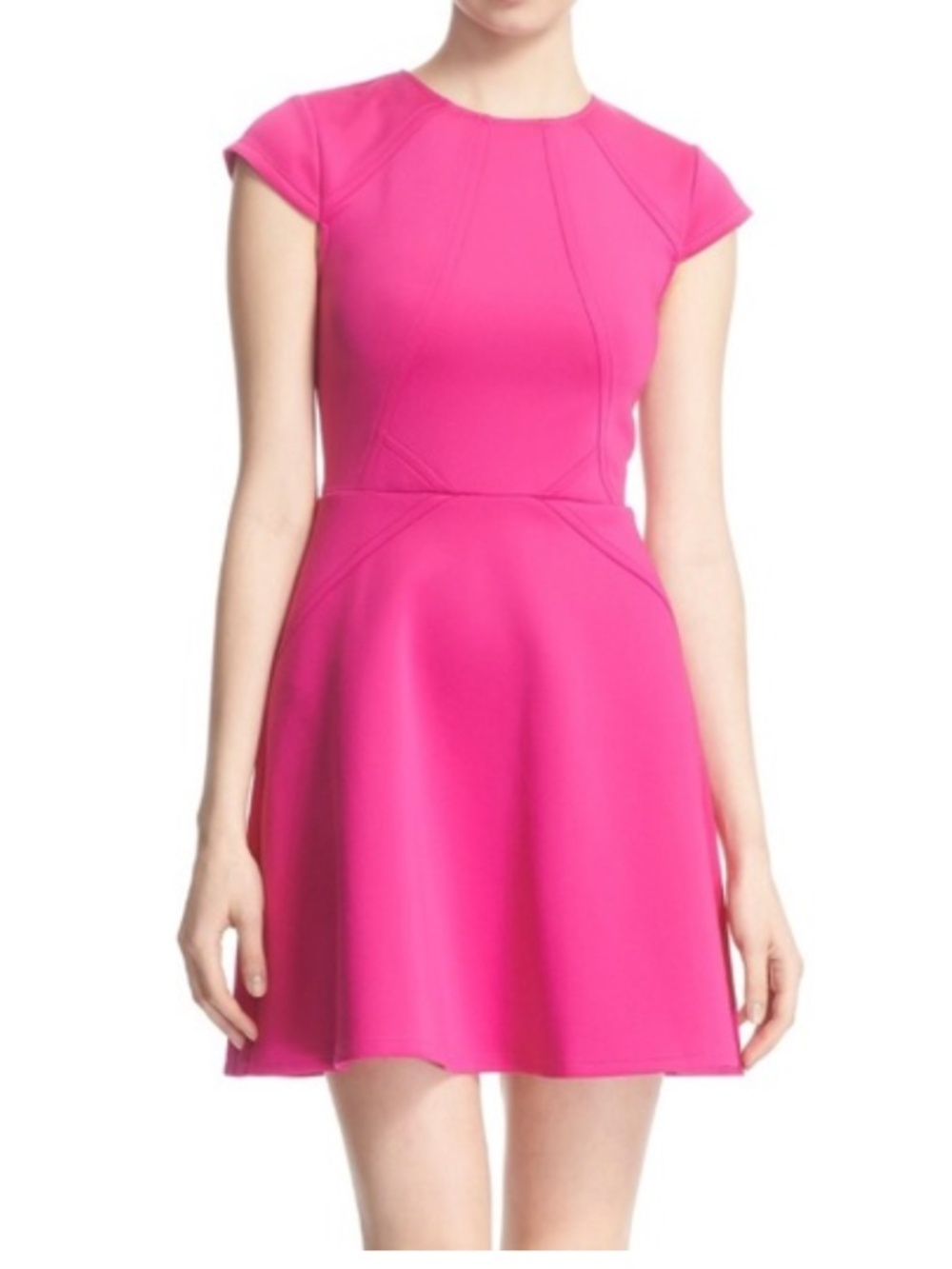 Ted Baker "Sew in Love" Skater Pink Dress - 1 (size 4) 🌟